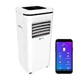 ROLLICOOL Alexa-Enabled Smart Portable AC 10,000BTU — Cool Rooms up to 275 sq ft, Control w/Alexa...