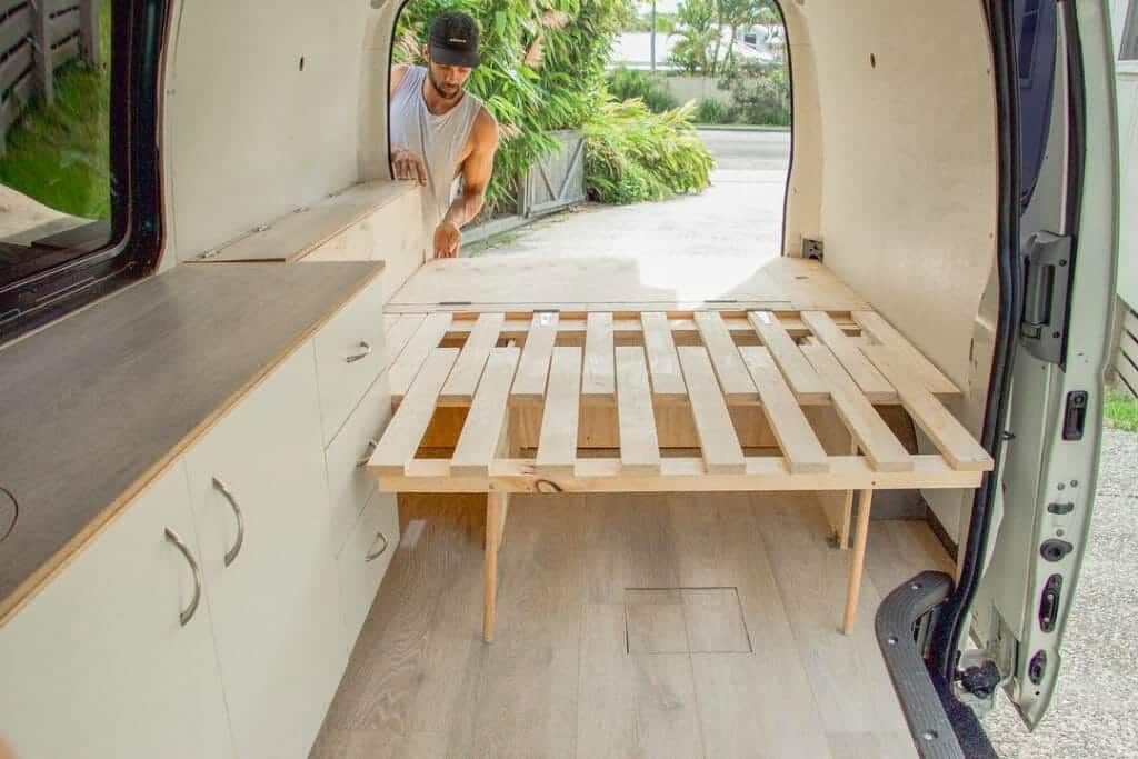 16 Camper Van Bed Designs For Your Next Van Build RVing Beginner