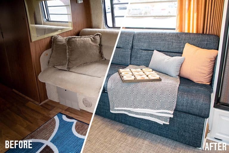 How to Reupholster an RV Sleeper Sofa Backrest RVing Beginner