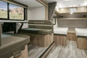 25 ft travel trailer with twin beds