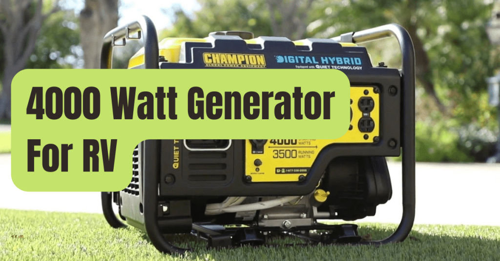 7 Best 4000 Watt Generator For RV of 2023 RVing Beginner