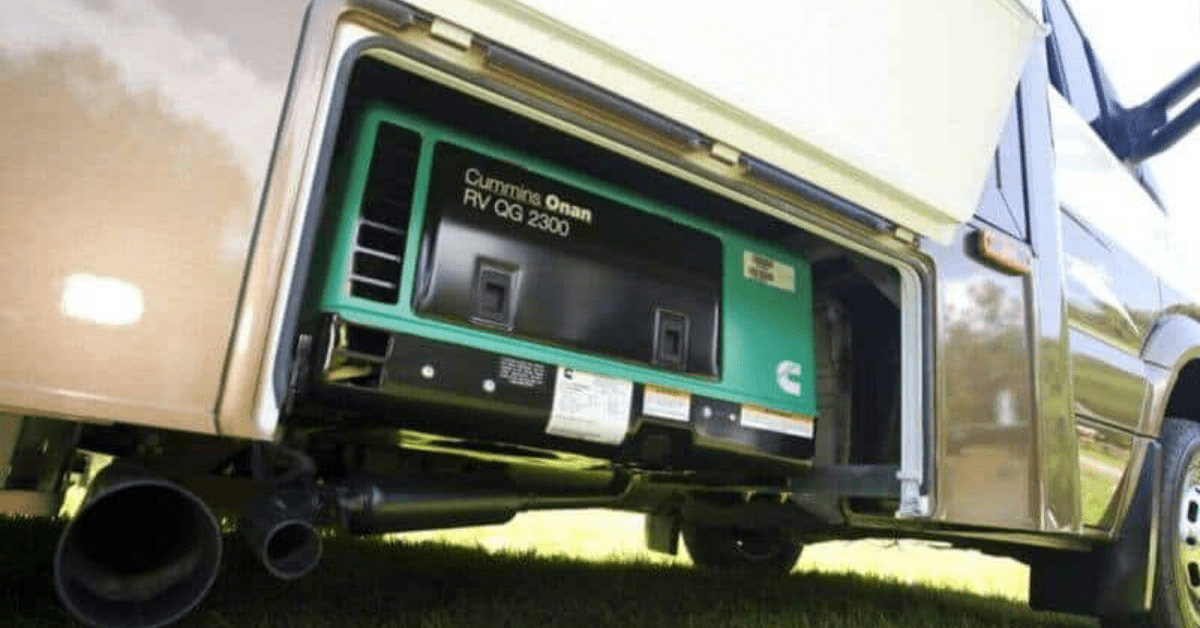 Can I Run The RV Generator While Driving? RVing Beginner