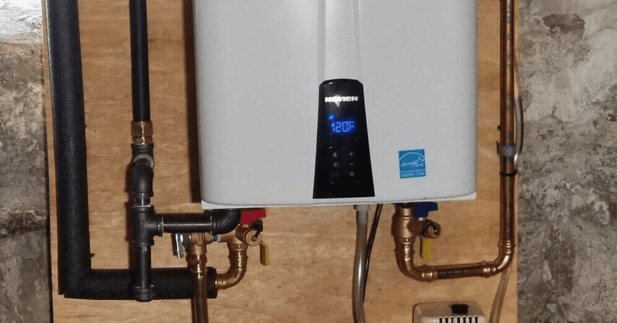 How Big Of A Tankless Water Heater Do I Need RVing Beginner