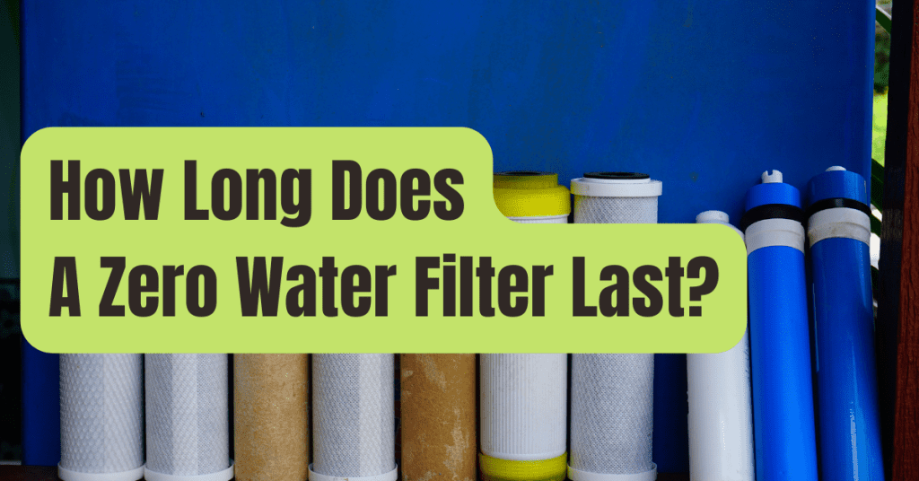 How Often Do You Change Zero Water Filter Changing A Zero Water Filter at Lyle Michael blog