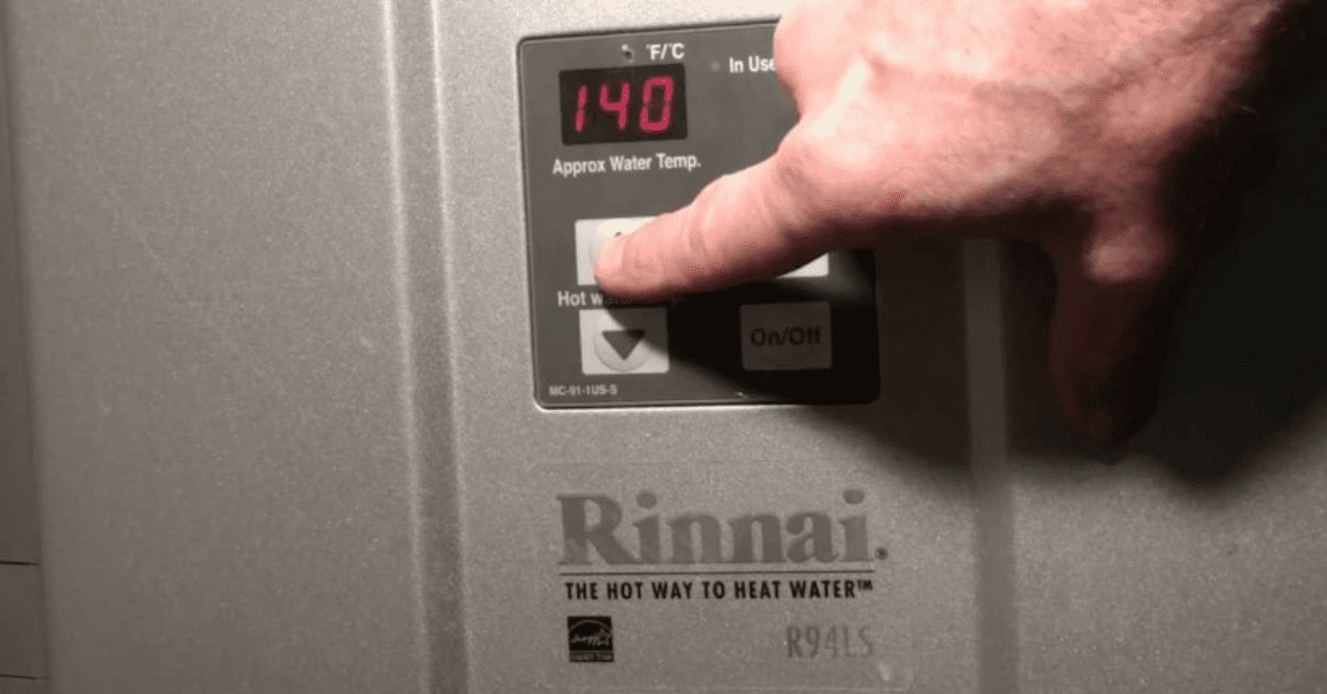 How To Reset Rinnai Tankless Water Heater RVing Beginner