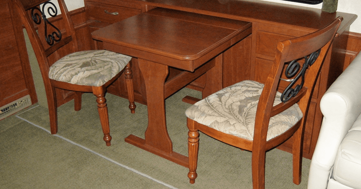 How To Secure Table And Chairs In RV While Traveling RVing Beginner