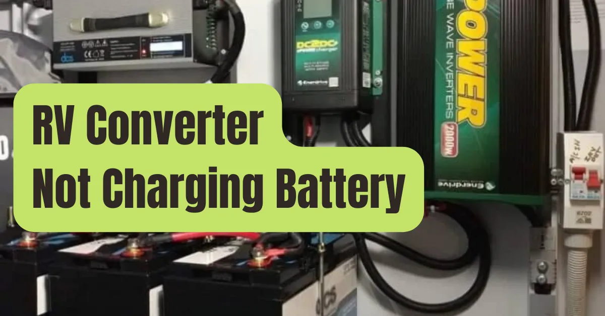 RV Converter Not Charging Battery Here’s How To Fix That RVing Beginner