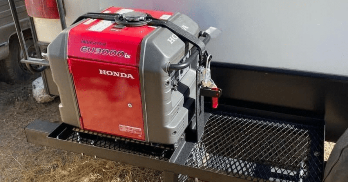 5 Convenient Ways For Mounting A Generator To A Trailer Bumper RVing