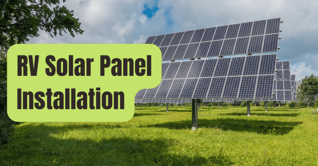 RV Solar Panels A Guide For Beginners RVing Beginner