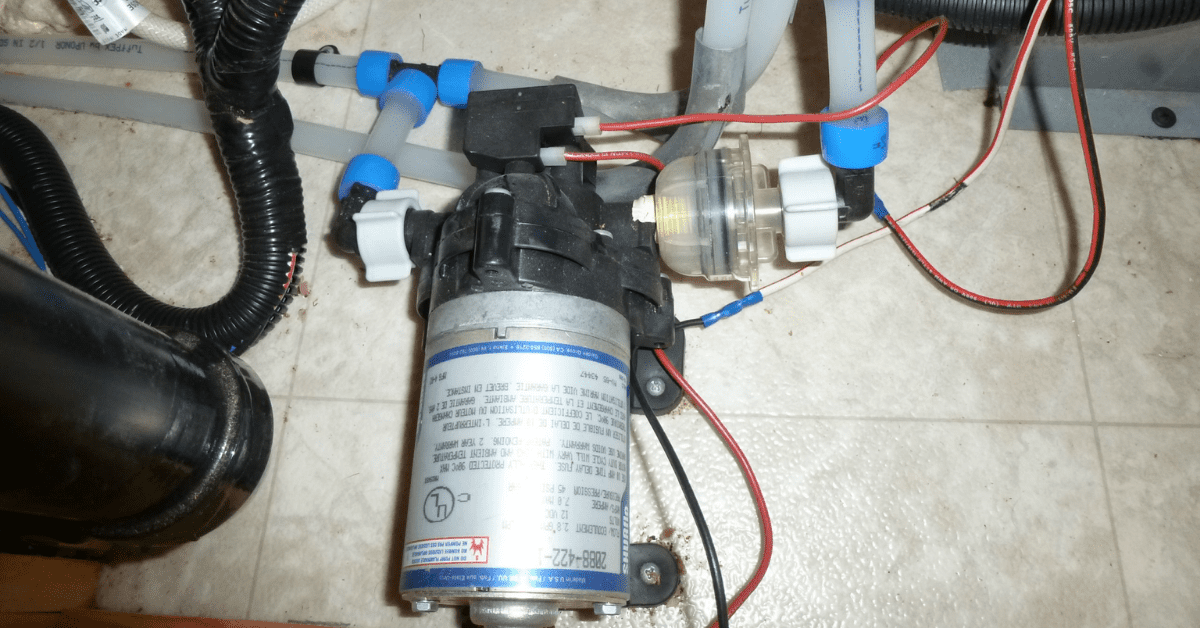 RV Water Pump Hammering RVing Beginner