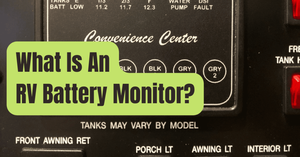 What Is an RV Battery Monitor? RVing Beginner