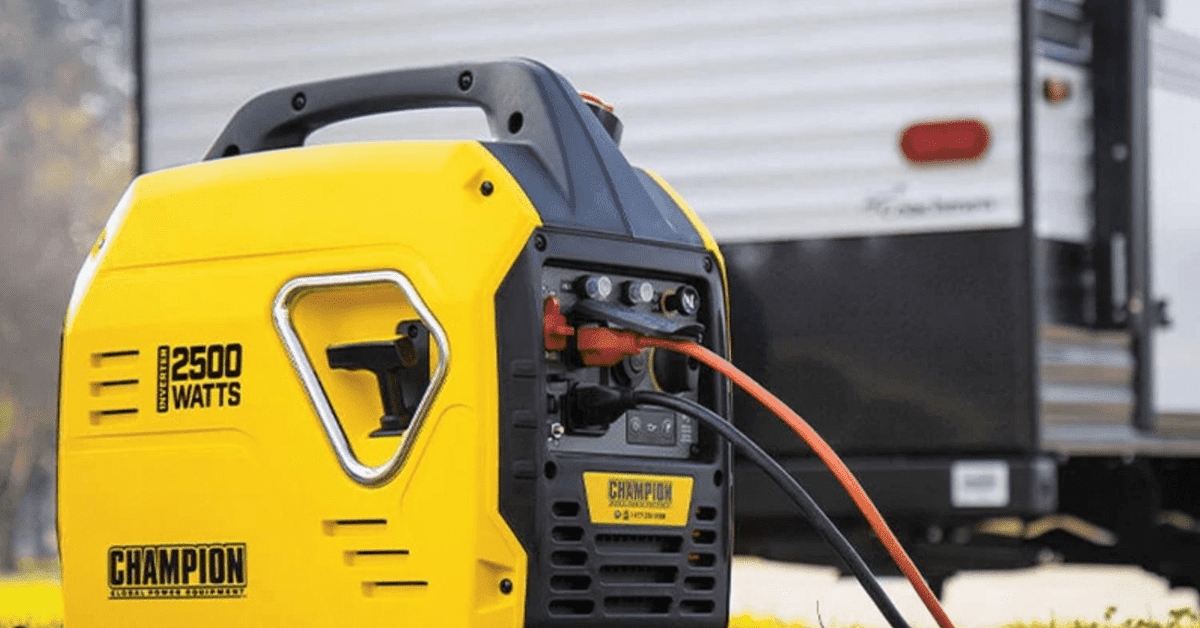 What size generator for travel trailer in 2025 rving beginner